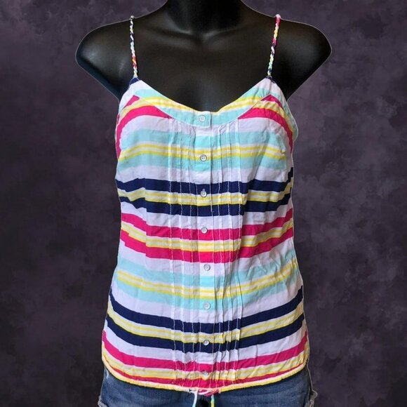 2010s Garage Stripey Tank - Picture 2 of 5